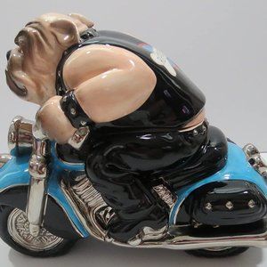COLLECTIBLE RUFF RIDER COOKIE JAR, CLAY ART